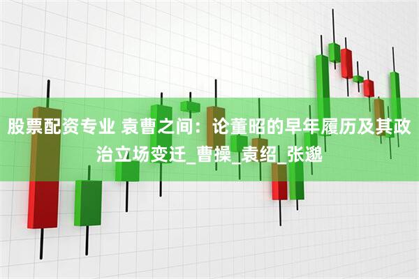 股票配资专业 袁曹之间：论董昭的早年履历及其政治立场变迁_曹操_袁绍_张邈